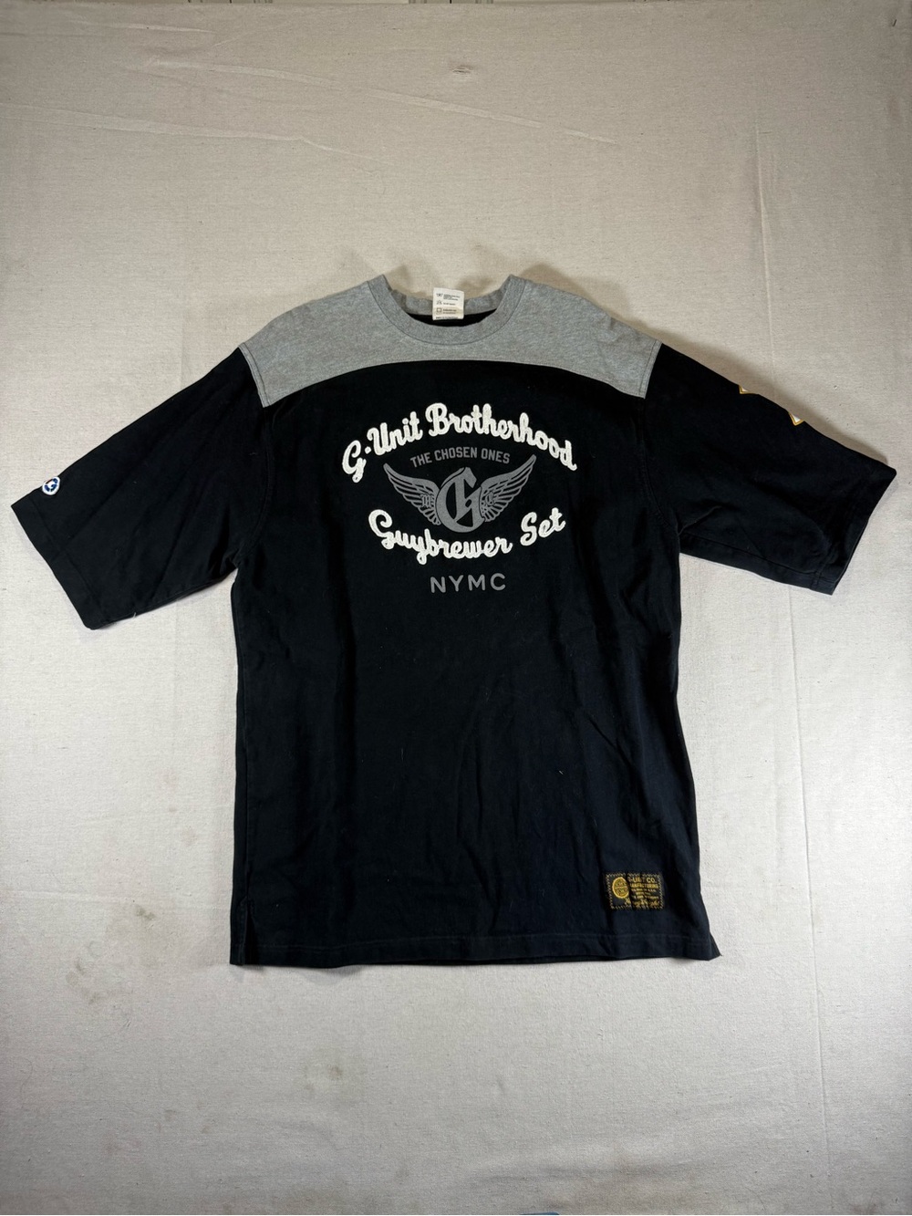 G-Unit Brotherhood Guybrewer Set Shirt 50 Cent Y2K Hiphop Shirt XXL
